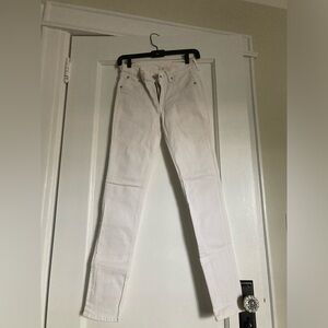 Rag & Bone White Skinny Jeans